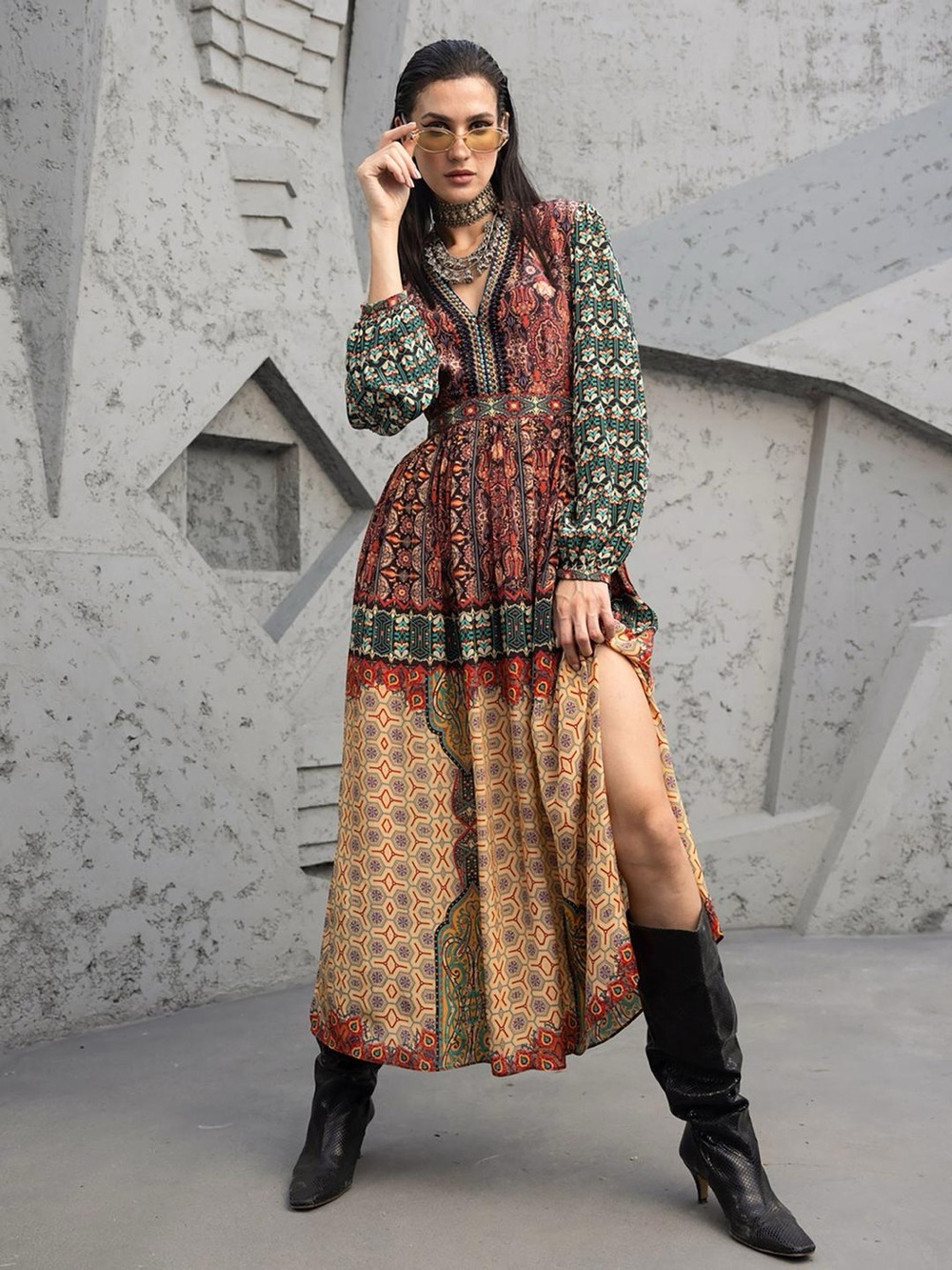 BHANUNI BY JYOTI Maxi Dress
